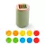 Brinquedo educativo de silicone.