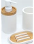 JGO. BAÑO x3 BLANCO Y BAMBU - comprar online