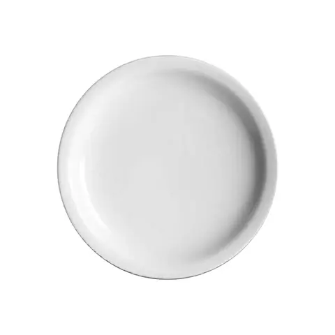 PLATO PLAYO 25,5 CM LINEA RECTA PORCELANA VERBANO -UNIDAD-
