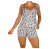 Conjunto baby doll feminino com estampa floral, composto por blusa de alças e shorts. Ideal para conforto e charme.