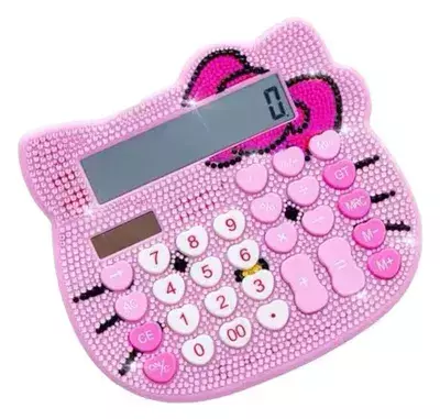 CALCULADORA KT-2288 KITTY C/STRASS