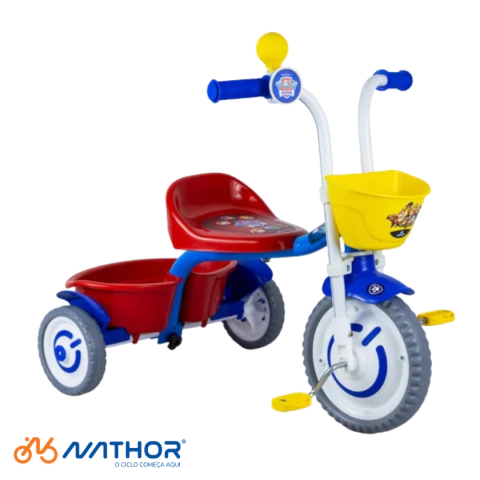 Triciclo Motoca Infantil Patrulha Canina - Original da Marca