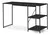 Mesa Escrivaninha Zafira Klm Industrial Com Prateleira - Mobbi Shop