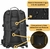 Mochila Tática 50 litros - Camuflada Preta - Super resistente e forte na internet
