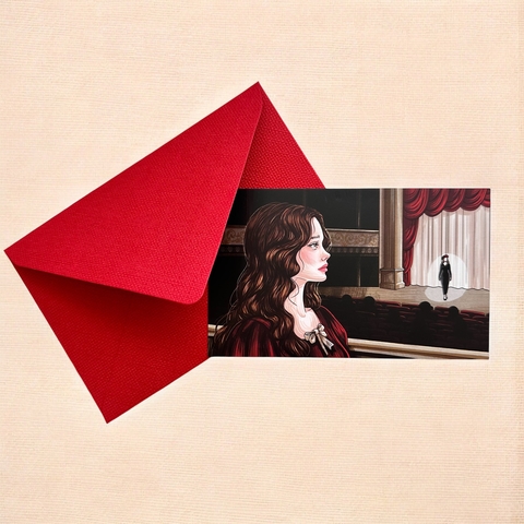 Postal - Emily en el teatro