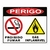 Placa PVC 19x24cm P11 "Central GLP"