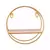 Prateleira Circular Estilo & Madeira - New Virt