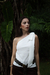 Blusa Ombro a Ombro com Laço - comprar online