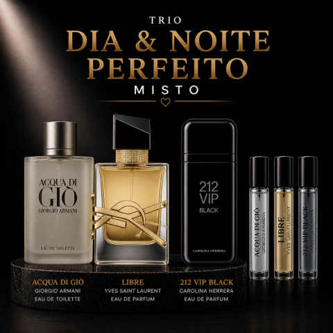 Trio Dia & Noite Perfeito (Misto)