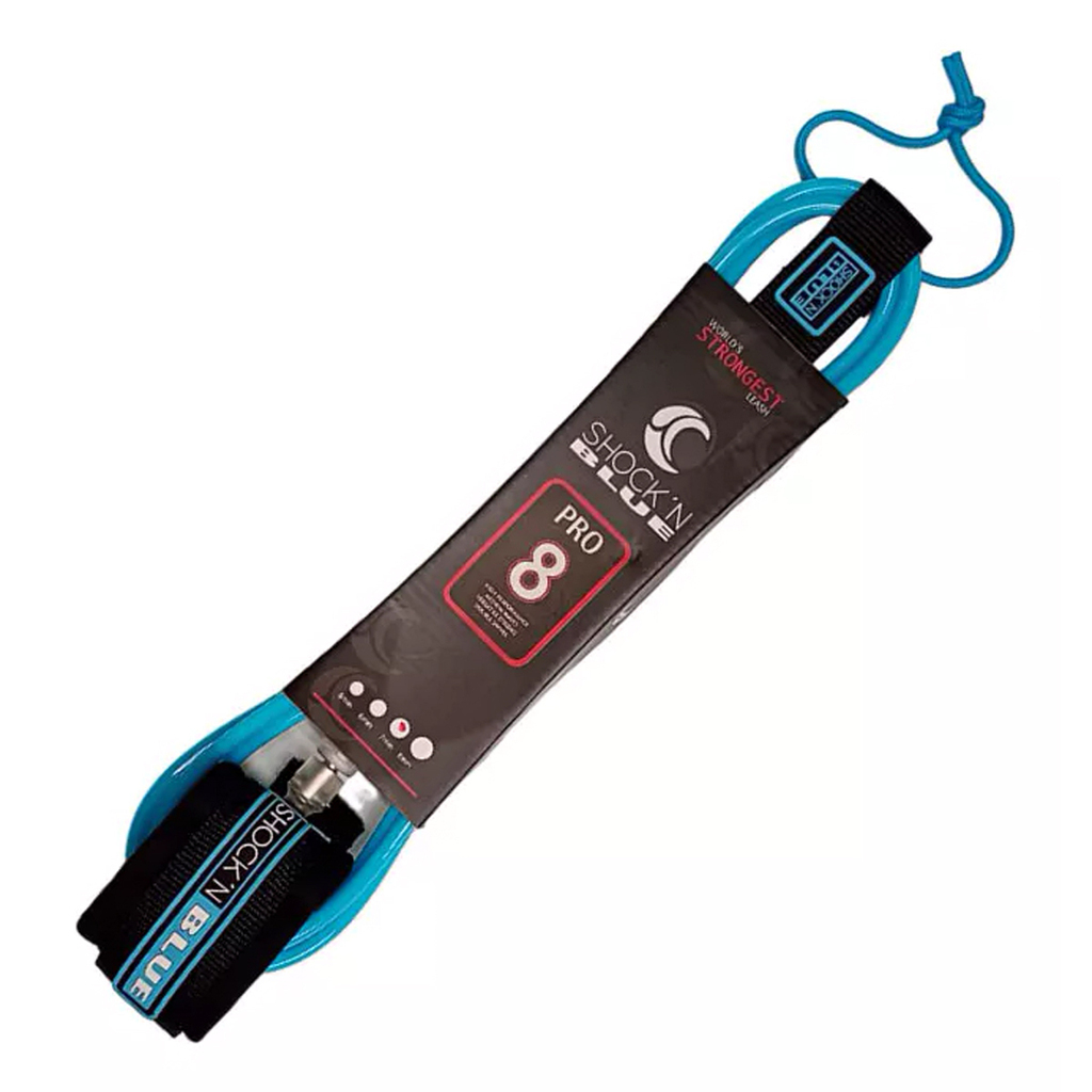 Pita Surf Leash Shock'n Blue Pro 8' Pies 7 Mm - comprar online