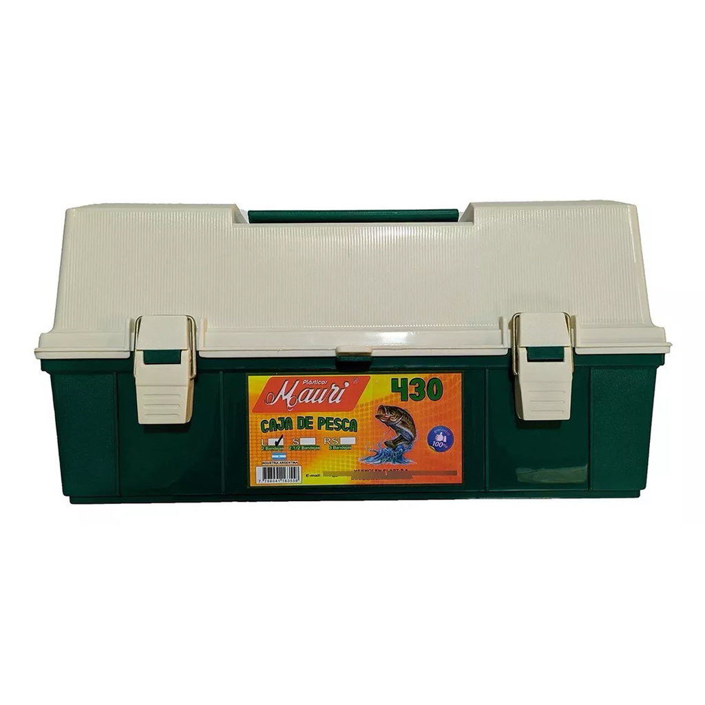 Caja De Pesca Mauri 430 L Con 2 Bandejas - comprar online