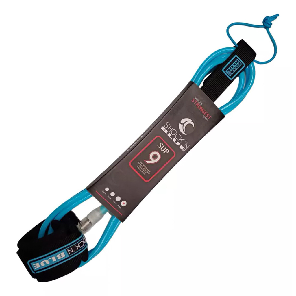 Pita Leash Surf Sup 9' Pies Shock'n Blue 8 Mm - comprar online