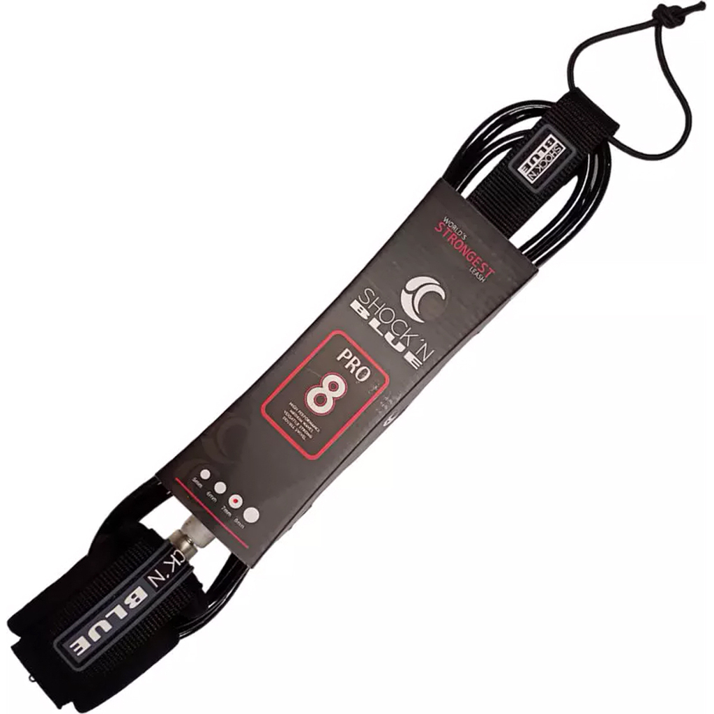 Pita Surf Leash Shock'n Blue Pro 8' Pies 7 Mm - comprar online