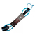 Pita Shock'n Blue Pro 7 Surf Leash 7 Mm - La Lomita Outdoors