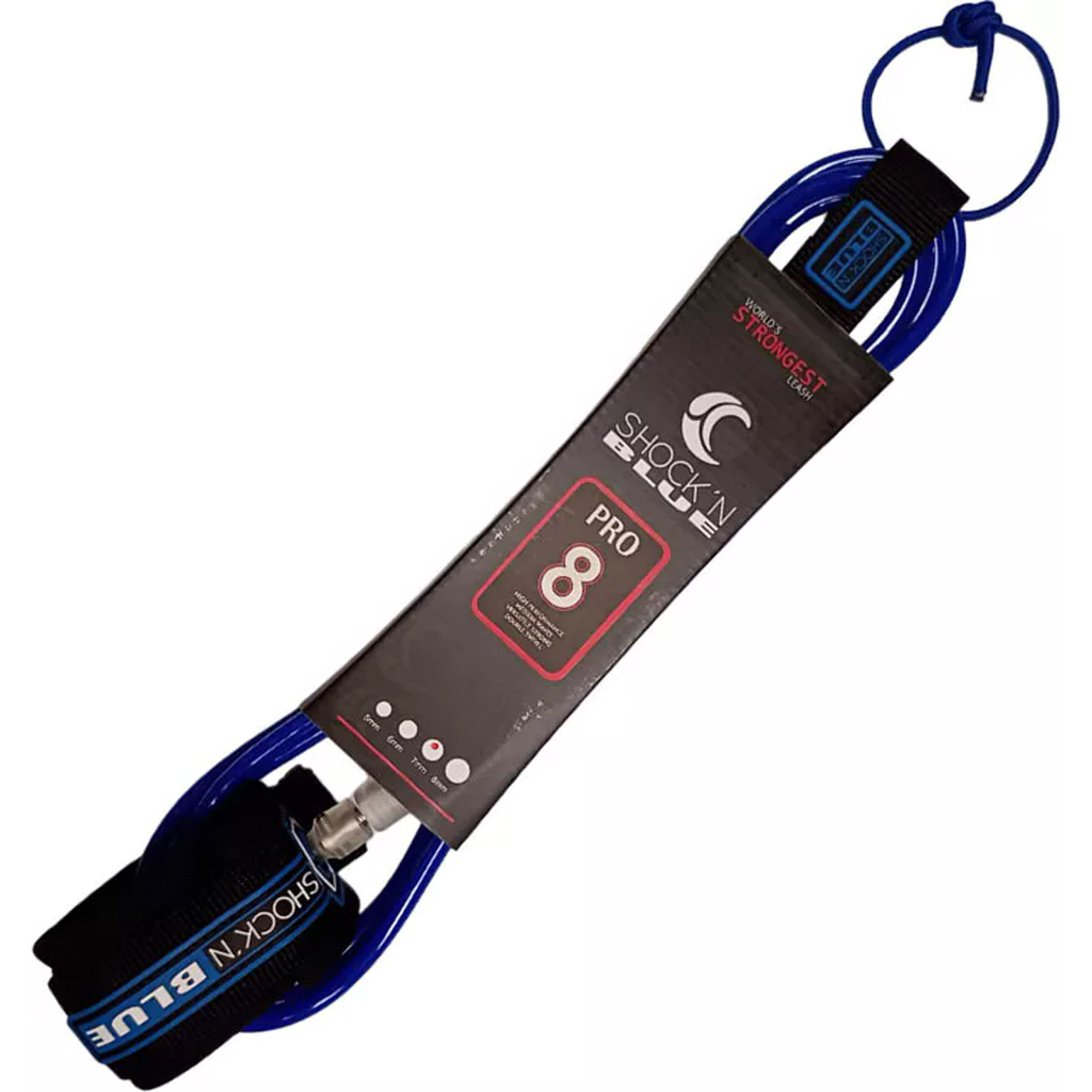 Pita Surf Leash Shock'n Blue Pro 8' Pies 7 Mm - comprar online