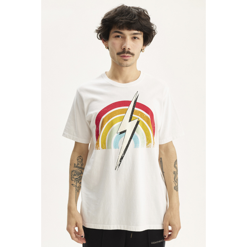 Remera Lightning Bolt Rainbow - comprar online