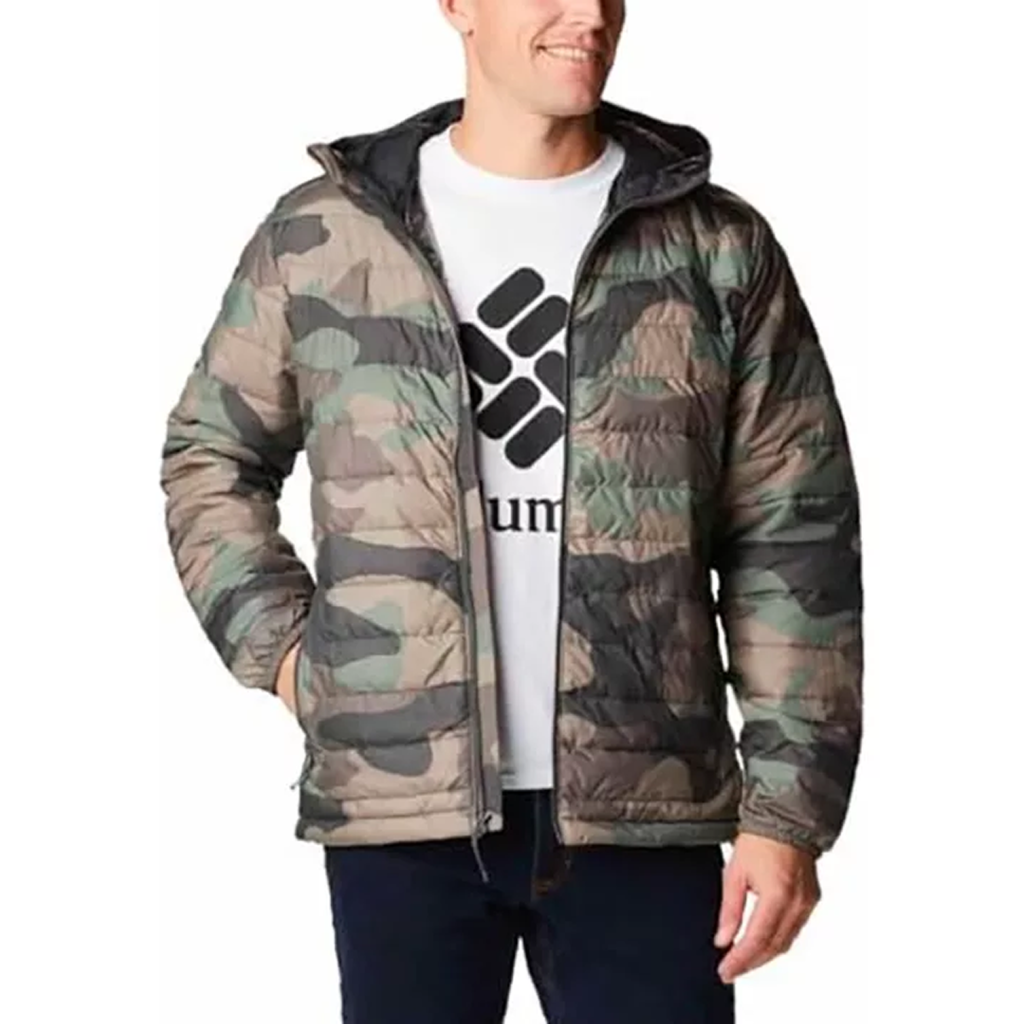 Campera Columbia Powder Lite Hooded Hombre - comprar online