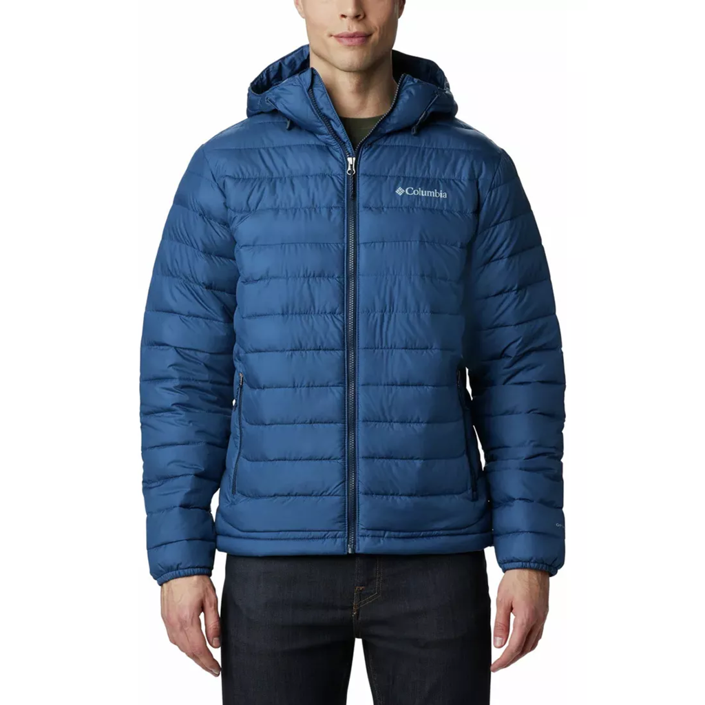 Campera Columbia Powder Lite Hooded Hombre - comprar online
