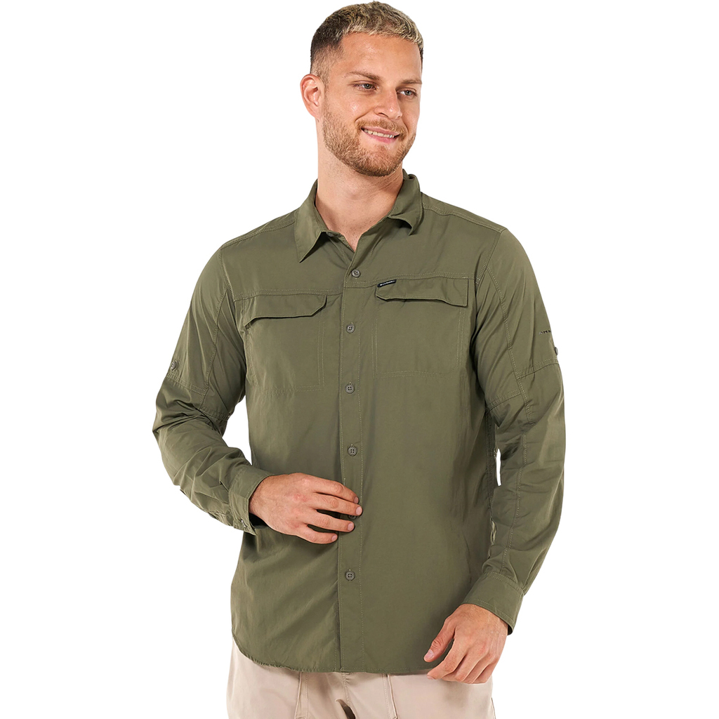 Camisa Columbia Ml hombre Silver Ridge Uv+50 - comprar online