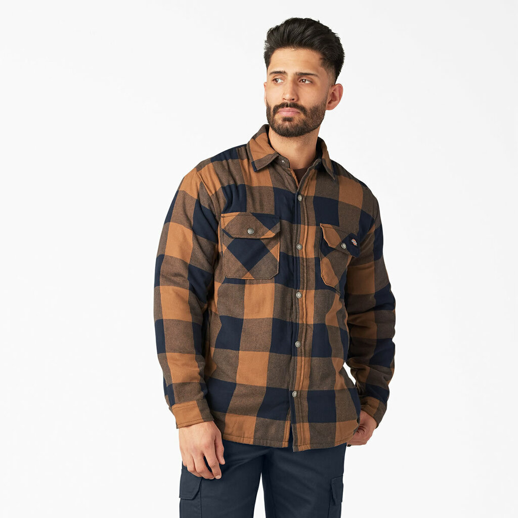 Camisa Dickies Water Repellent Sherpa Fleece-Lined Flannel