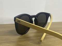 Óculos Uruguai Preto Haste Clara Polarizado - Balgari Glasses