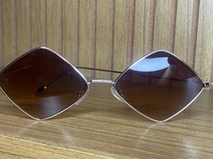 Óculos de Sol Geometrico Ibiza Marron - comprar online