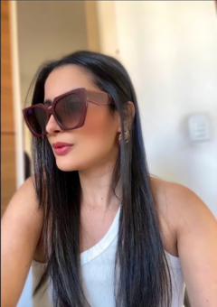 Óculos de sol Quadrado Lady Cherry - Balgari Glasses