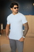 Camiseta Botão Zip-Off - loja online