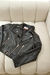 Campera Ecocuero Cinto Cierres Dorados - comprar online