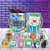 COLEÇÃO HORA DA AVENTURA KIT COM 12 CANECAS