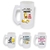Caneca de Chopp Vidro Jateada 475ml (Personalizada)