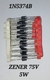1N5374B X 100 unidades