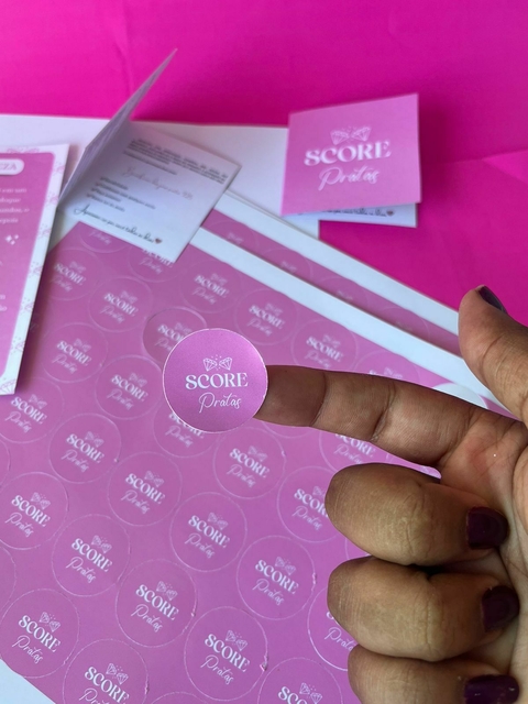 Adesivo Couchê Brilho 3cm