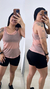 Camiseta em Tule Fitness na internet