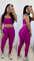 Conjunto de Legging Microcanelado - loja online