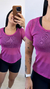 Camisa em Tule Fitness na internet