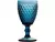 JOGO DE TAÇAS BICO DE JACA VIDRO AZUL 330ml 6 PEÇAS - Terenzi