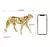 ESCULTURA LEOPARDO DOURADO na internet