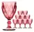 JOGO VILLARES TACA DUBAI ROSE 300ML