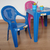 MESA PLASTICA ANTARES INFANTIL AZUL - comprar online