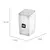 PORTA ALGODAO UZ SLIM PLASTICO PT/DOU - comprar online