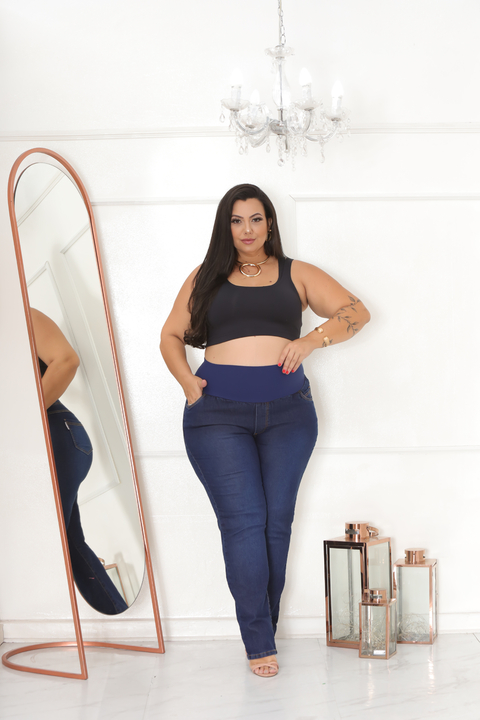 Calça Jeans Fernanda Plus Size - comprar online