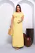 Vestido Raissa Canelado de Amamentar na internet