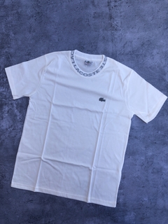 REMERA LACOSTE TEGIDO NATURAL