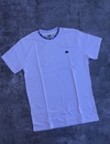 REMERA LACOSTE TEGIDO BLANCA