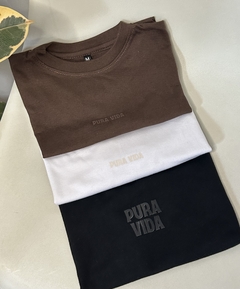Baby tee "Pura vida" - comprar online