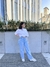 Remera over crop