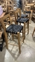 Banqueta QUAD petiribi asiento tejido CUERO negro/ $300.000 efectivo - Big Design Argentina