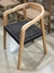 Silla CURV madera PARAISO tejida hilo kraft negro/ $140.000 efectivo
