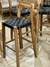 Imagen de Banqueta QUAD petiribi asiento tejido CUERO negro/ $300.000 efectivo